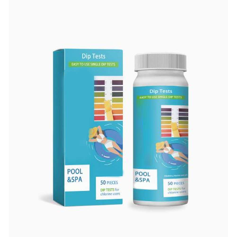 Ph Strip Test - Bandelettes de Test pour Piscine 3-en-1