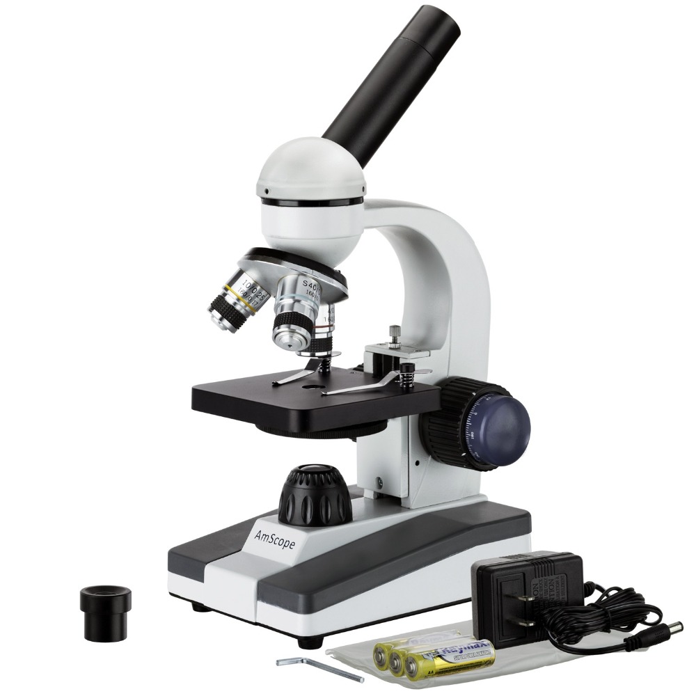 Microscope composé portable à  - Microscope Compound 40X avis et prix