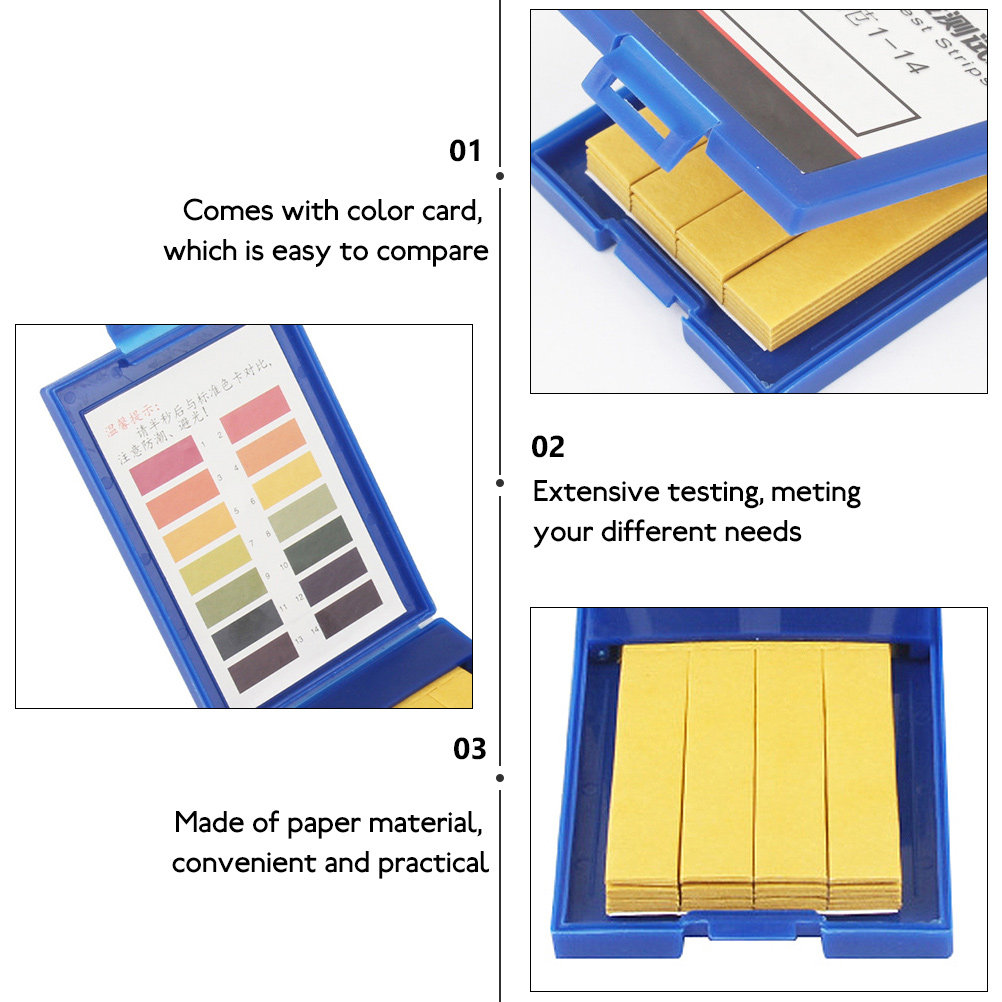 80 Bandelettes de Test de pH P - Ph Strip Test avis et prix